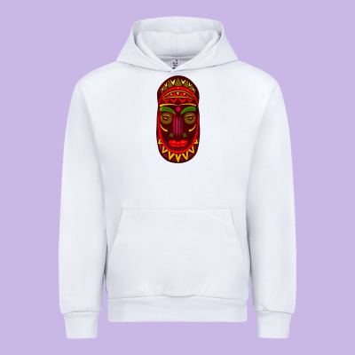 African Masks 3 Urban Hoodie Designed By Bundleandbundleshop