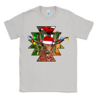 Moon Dust longhorn Aztec Christmas Classic Tee - CowhideDigitalArt