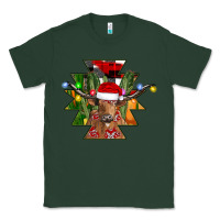 Sports Green longhorn Aztec Christmas Classic Tee - CowhideDigitalArt