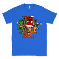True Royal longhorn Aztec Christmas Classic Tee - CowhideDigitalArt