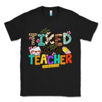 Black tired as a teacher Classic Tee - NancyCooperArtShop
