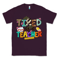 Plum tired as a teacher Classic Tee - NancyCooperArtShop