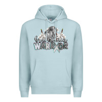 Blue Mist brain cancer warrior Premium Hoodie - CowGirlArtShop