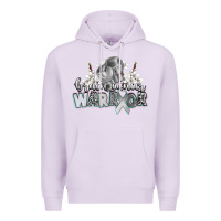 Lilac brain cancer warrior Premium Hoodie - CowGirlArtShop