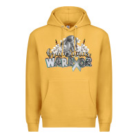 Mustard brain cancer warrior Premium Hoodie - CowGirlArtShop