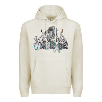 Oatmeal Heather brain cancer warrior Premium Hoodie - CowGirlArtShop