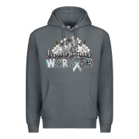 Rock brain cancer warrior Premium Hoodie - CowGirlArtShop