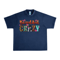 Navy beautiful crazy Urban Heavy Tee - NancyCooperArtShop