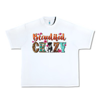 White beautiful crazy Urban Heavy Tee - NancyCooperArtShop