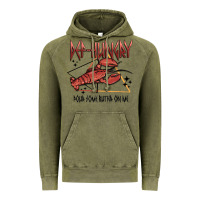 Vintage Olive def hungry pour dome butter on me Vintage Hoodie - MaliasSmallBusiness