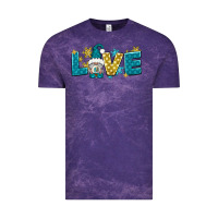 Cloud Purple love winter gnome Vintage Tee - NancyCooperArtShop