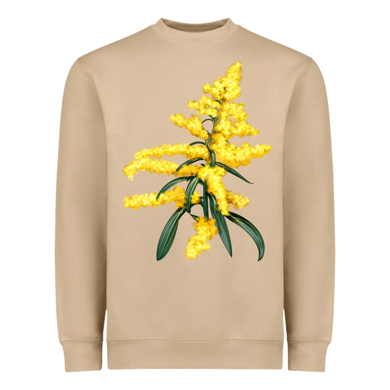 Botanical Goldenrod Heavyweight Sweatshirt by LillyAllenDesigns | Teevron
