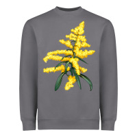 Storm Botanical Goldenrod Heavyweight Sweatshirt - LillyAllenDesigns