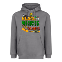 Storm Black Nurse magic Heavyweight Hoodie - HowdyJamesFarm