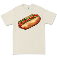 Bone American hot dog Premium Tee - AdoDesignShop