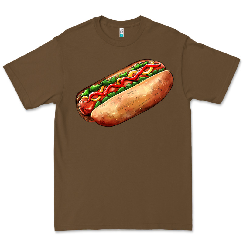 American Hot Dog Premium Tee by AdoDesignShop | Teevron