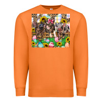 Carrot easter farm animals Happy Easter Day Premium Sweatshirt - CowGirlArtShop