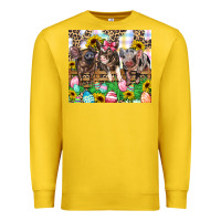 Lemon easter farm animals Happy Easter Day Premium Sweatshirt - CowGirlArtShop