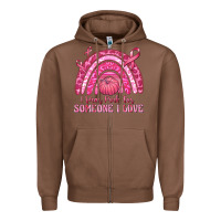 Chestnut i wear pink for someone i love Zipper Hoodie - texasbilliewilder