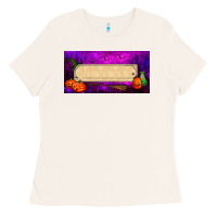 Bone halloween witch custom license plate Ladies Tee - BundleAndBundleShop