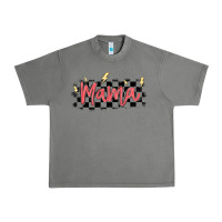 Tornado checkered mama Urban Heavy Tee - MaliasSmallBusiness