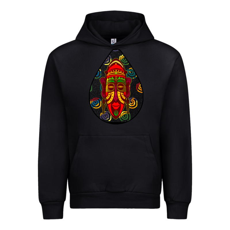African Masks Teardrop  6 Urban Hoodie by BundleAndBundleShop | Teevron