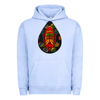 Pigment Grape Ice african masks teardrop  6 Urban Hoodie - BundleAndBundleShop