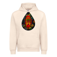 Sandshell african masks teardrop  6 Urban Hoodie - BundleAndBundleShop