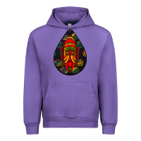 Tulip african masks teardrop  6 Urban Hoodie - BundleAndBundleShop