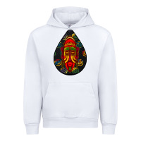 White african masks teardrop  6 Urban Hoodie - BundleAndBundleShop