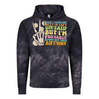 Cloud Black some things are better left unsaid Vintage Hoodie - MaliasSmallBusiness