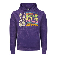 Cloud Purple some things are better left unsaid Vintage Hoodie - MaliasSmallBusiness