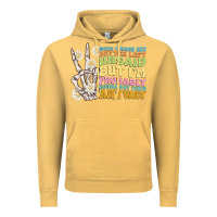 Vintage Mustard some things are better left unsaid Vintage Hoodie - MaliasSmallBusiness