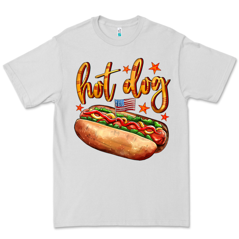 Hot Dog Premium Tee by AdoDesignShop | Teevron