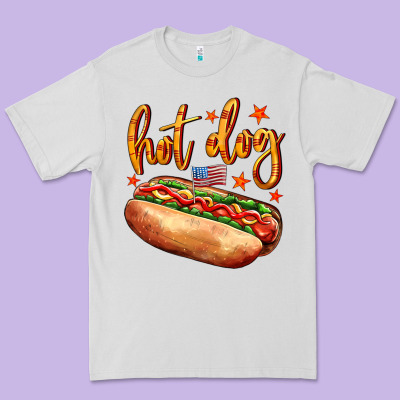 Hot Dog Premium Tee Designed By Adodesignshop