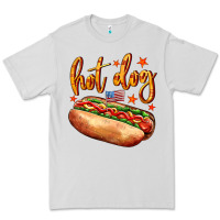 Dove Grey hot dog Premium Tee - AdoDesignShop