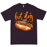 Plum hot dog Premium Tee - AdoDesignShop