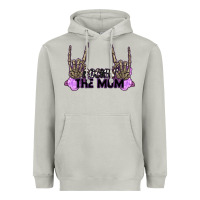 Moon Dust Rockin' the Mom Heavyweight Hoodie - CowGirlArtShop
