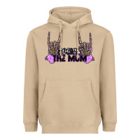 Mushroom Rockin' the Mom Heavyweight Hoodie - CowGirlArtShop