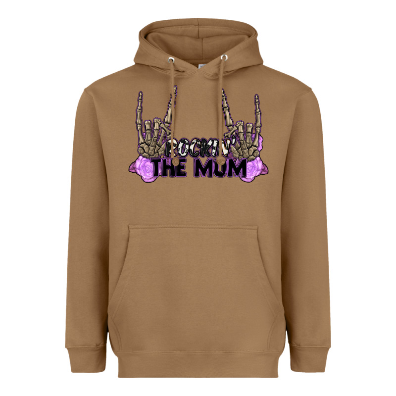 Rockin' The Mom Heavyweight Hoodie by CowGirlArtShop | Teevron