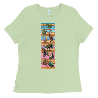 Matcha dinosaurs pen wrap Ladies Tee - Artiststas