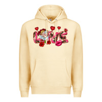 Pina Colada Love Valentine's Day Premium Hoodie - HowdyJamesFarm