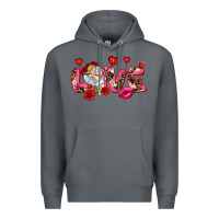 Rock Love Valentine's Day Premium Hoodie - HowdyJamesFarm