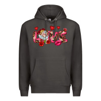 Smoke Love Valentine's Day Premium Hoodie - HowdyJamesFarm
