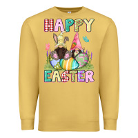 Antique Gold Happy Easter gnomies Easter Day Premium Sweatshirt - CowGirlArtShop