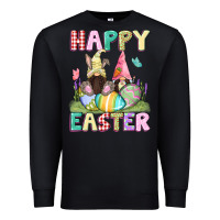 Black Happy Easter gnomies Easter Day Premium Sweatshirt - CowGirlArtShop