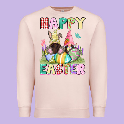 Happy Easter Gnomies Easter Day Premium Sweatshirt Designed By Cowgirlartshop