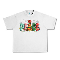 Lunar Rock peace Urban Heavy Tee - MaliasSmallBusiness
