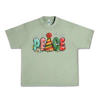 Oil Green peace Urban Heavy Tee - MaliasSmallBusiness