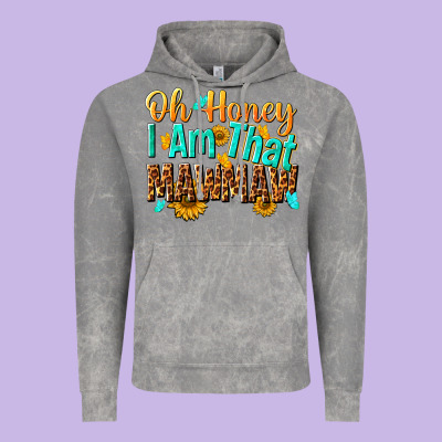 Oh Honey I Am That Mawmaw Nca Vintage Hoodie Designed By Nancycooperartshop